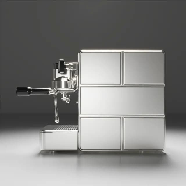 【Rocket Espresso】STONE Espresso 半自動義式咖啡機 Mine Premium(質感銀)