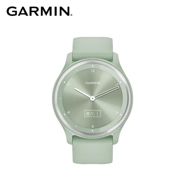 【GARMIN】vivomove Sport 指針智慧腕錶