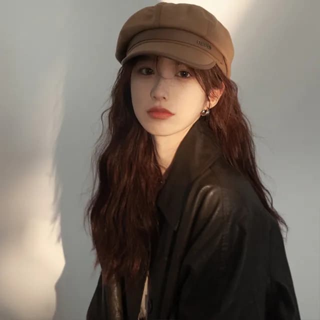 【LEEHER】情人節禮物 畫家帽/八角帽/報童帽/韓國帽/休閒復古/搭配神器/鴨舌貝雷帽/小偷帽/鴨舌帽/狩獵帽/