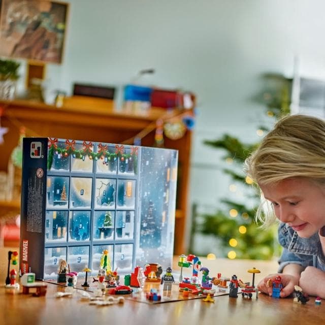 【LEGO 樂高】Marvel超級英雄系列 76293 2024年蜘蛛人驚喜月曆(交換禮物 倒數月曆 聖誕禮物 聖誕節)