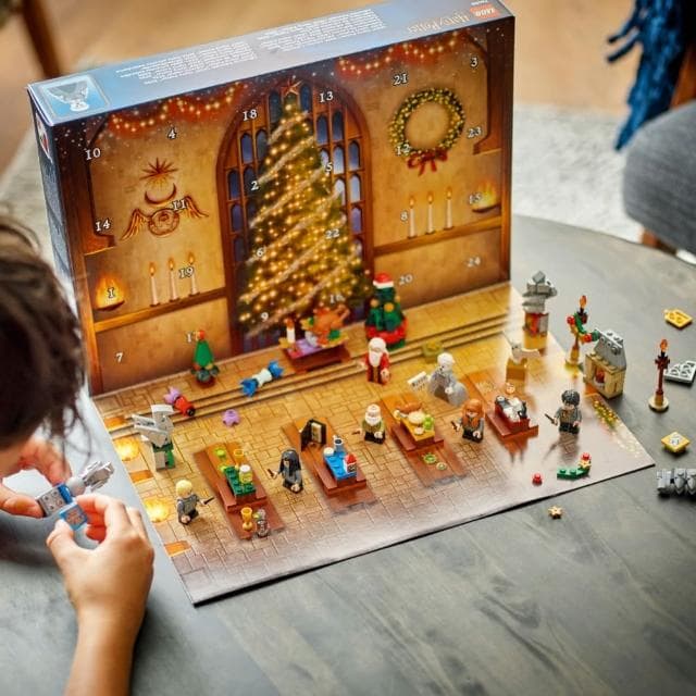 【LEGO 樂高】哈利波特系列 76438 2024年驚喜月曆(交換禮物 倒數月曆 聖誕禮物 聖誕節)