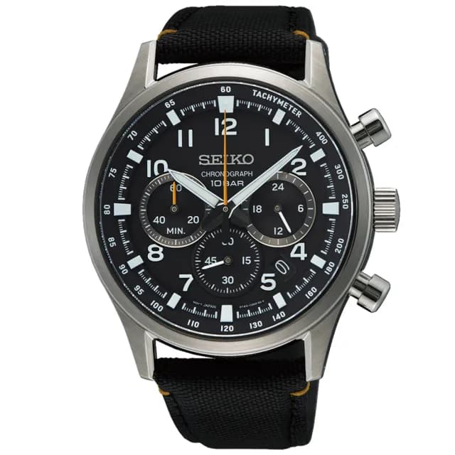 【SEIKO 精工】CS系列 時尚三眼計時腕錶 七夕 情人節 送禮 推薦(SSB449P1/8T63-02M0C)