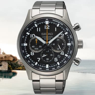 【SEIKO 精工】CS系列 時尚三眼計時腕錶 畢業禮物 送禮 推薦(SSB447P1/8T63-02M0D)