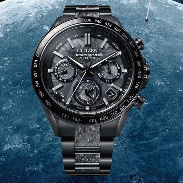 【CITIZEN 星辰】GENTS系列 GPS衛星對時 鈦金屬 光動能腕錶 母親節 禮物 推薦(CC4067-66E)