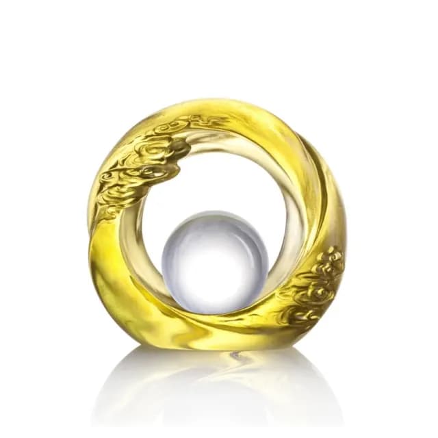 【琉璃工房 LIULI LIVING】氣蘊轉如意 入厝禮/轉任/感謝(送禮/琉璃/禮物/水晶/藝術品/禮贈/企業)
