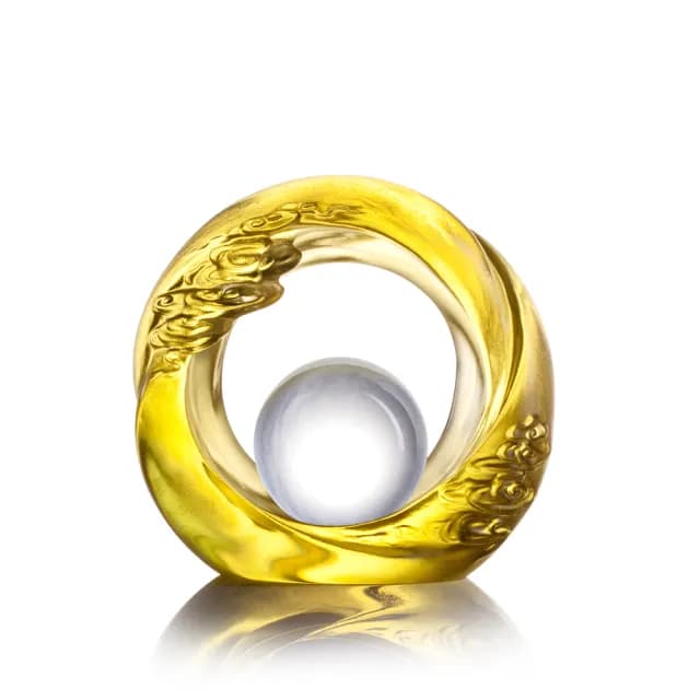 【琉璃工房 LIULI LIVING】氣蘊轉如意 入厝禮/轉任/感謝(送禮/琉璃/禮物/水晶/藝術品/禮贈/企業)