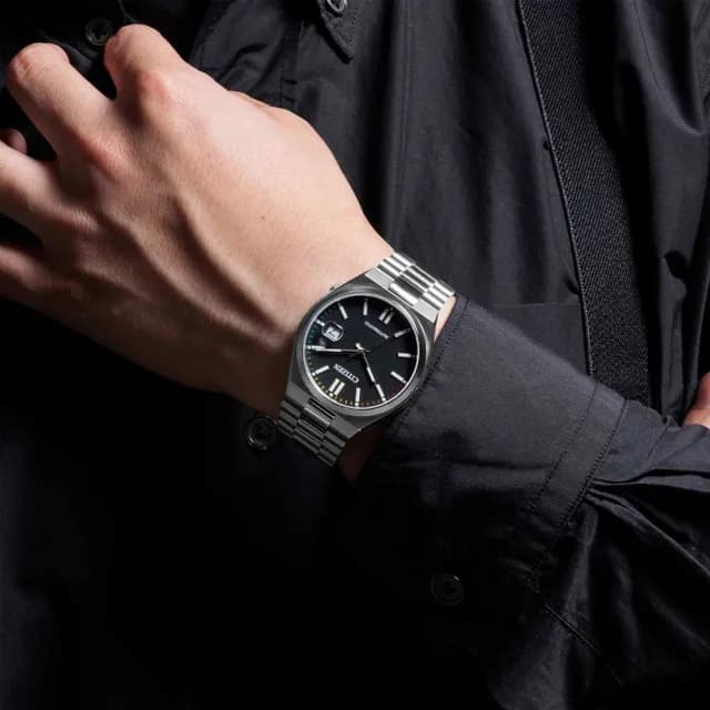 【CITIZEN 星辰】Mechanical系列 TSUYOSA 彩色復古 機械腕錶 父親節 禮物  送禮 推薦(NJ0151-53E)