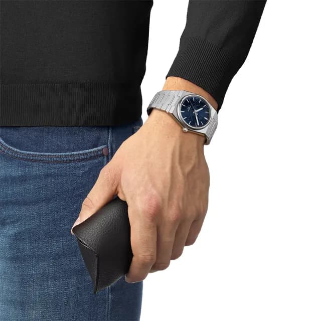 【TISSOT 天梭 官方授權】PRX 無敵鐵金剛 金剛戰神 聯名特別款 機械錶-40mm 禮物 推薦(T1374071104102)