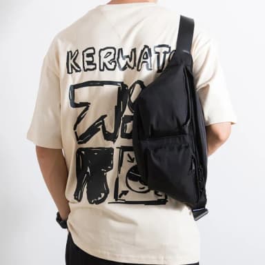 【LEESA】女包\包包hobo包\大容量單肩包\工裝包\軍綠色包包\黑色包包\生日禮物\斜背包\水餃包