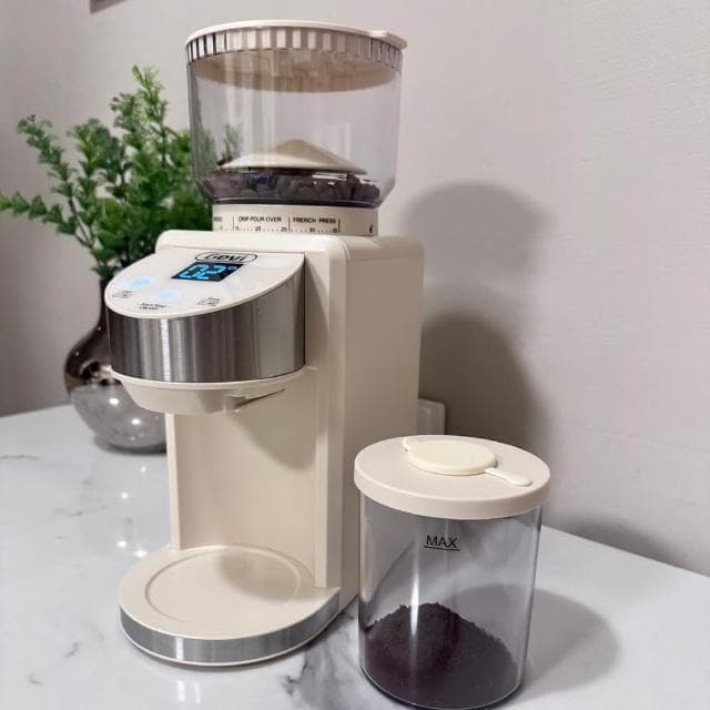 【Gevi】咖啡大師《半自動咖啡機》+《抗靜電磨豆機》超值組合(下單再贈:市價1280元咖啡大師大全配五件組)