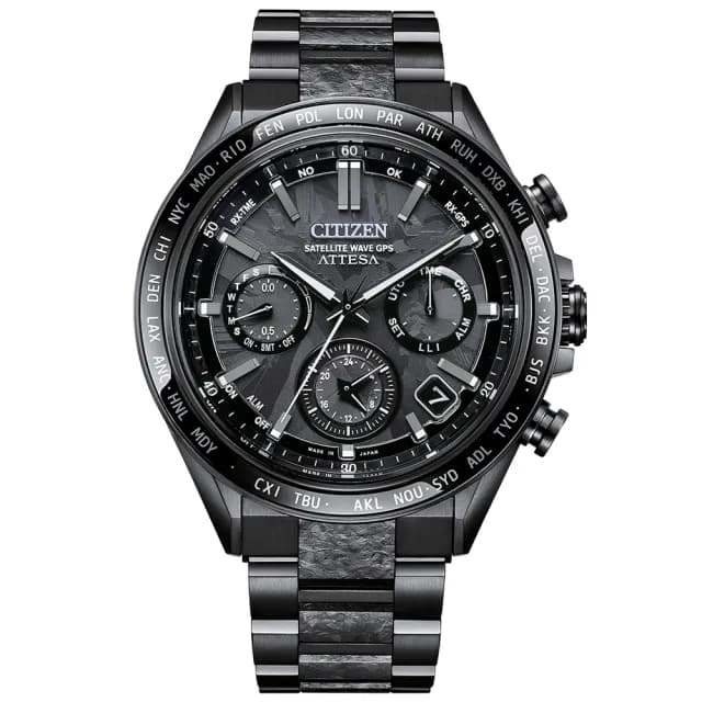 【CITIZEN 星辰】GENTS系列 GPS衛星對時 鈦金屬 光動能腕錶 父親節 禮物 送禮 推薦(CC4067-66E)