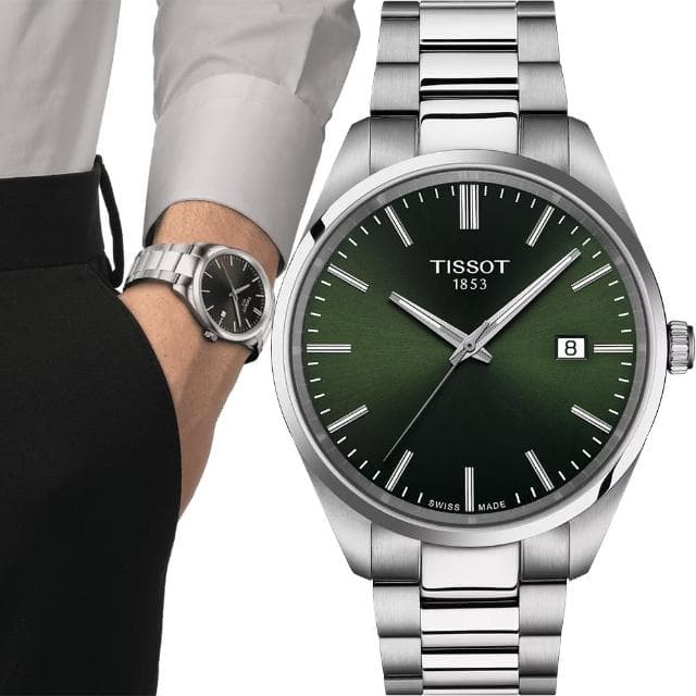 【TISSOT 天梭 官方授權】PRX系列復刻石英對錶 情侶手錶 520禮物 送禮(T1504101109100+T1502101109100)
