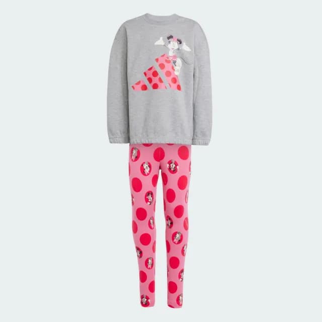 【adidas 愛迪達】ADIDAS X DISNEY 運動套裝 童裝 JF3645