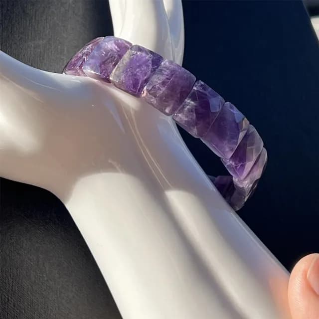 【Penny珮妮】紫水晶手排手鍊3款可選(母親節 交換禮物  生日禮 情人節 送男友 送女友 尾牙 新年 結婚)