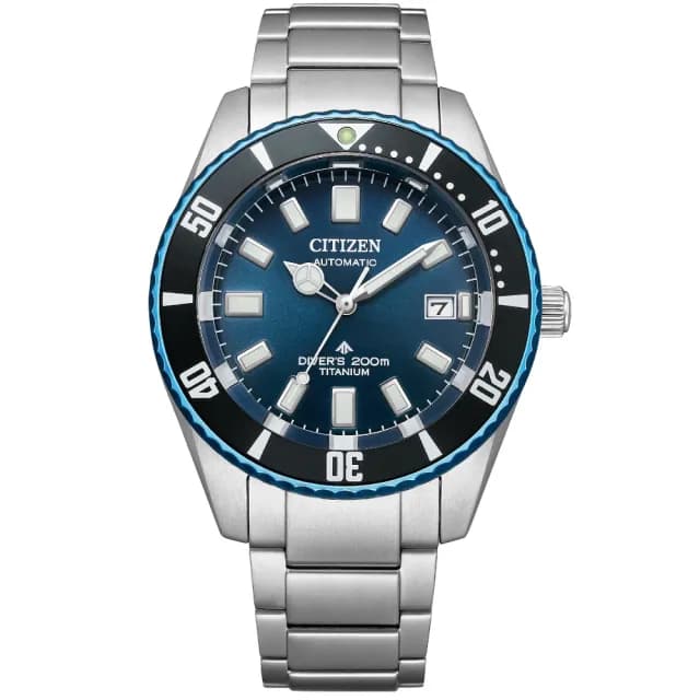 【CITIZEN 星辰】PROMASTER 35週年限定 超級鈦機械潛水腕錶  禮物  手錶(NB6026-56L)
