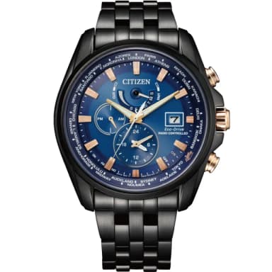 【CITIZEN 星辰】台灣25周年限定光動能萬年曆電波手錶  禮物  手錶(AT9126-82L)