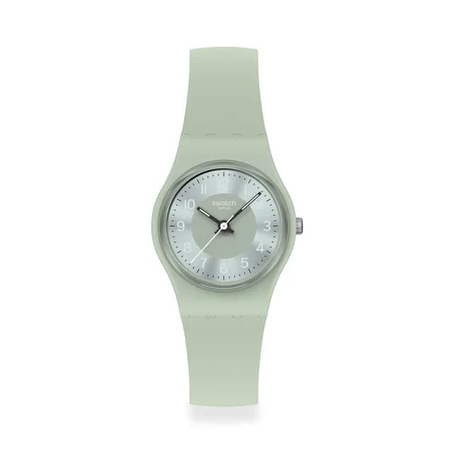 【SWATCH】SERENITY OF SAGE 經典手錶/女錶/瑞士製造 LG131(25mm)