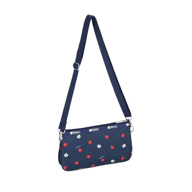 【Lesportsac】手拿斜背兩用包 送禮 禮物 女包 男包 情人節禮物(小蘋果)