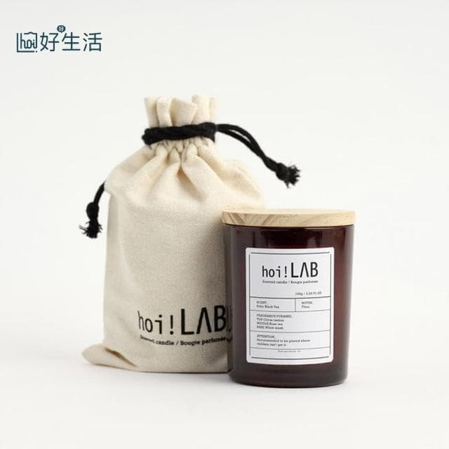 【hoi!LAB】實驗室香氛 天然大豆香氛蠟燭(多款味道可選)