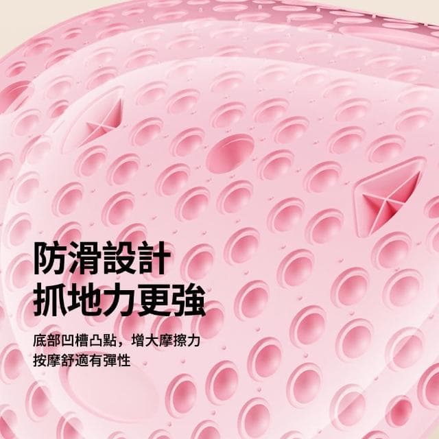 【Flix】55公分 足底指壓超慢跑墊 加厚防滑圓形磁石指壓板 加大腳底按摩腳墊板 踩趾壓板健身墊(母親節禮物)