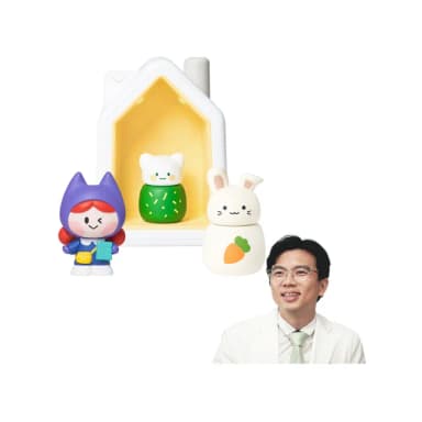 【kokozi】原創雙語啟蒙2arti有聲故事屋組(生日禮物 語言啟蒙 有聲書 育兒必備 玩具)