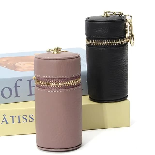 【MoonDy】雙11 錢包 零錢包 口紅包 印鑑包 小零錢包 真皮包包 鑰匙包 牛皮零錢包 鑰匙包 隨身 