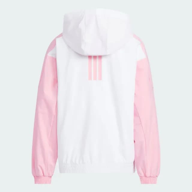 【adidas 愛迪達】連帽外套 童裝 JN1732