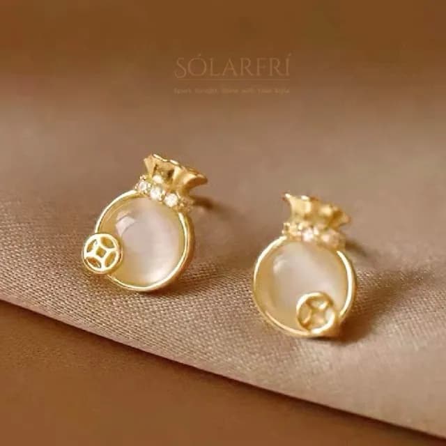 【SOLARFRi】銀針耳環｜閃耀輕奢小眾款親膚低敏 附品牌禮盒包裝(閨蜜情人女友母親老婆禮物)