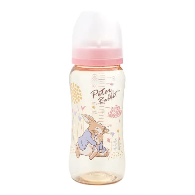 【奇哥官方旗艦】比得兔PPSU寬口奶瓶-360ml(2色選擇)