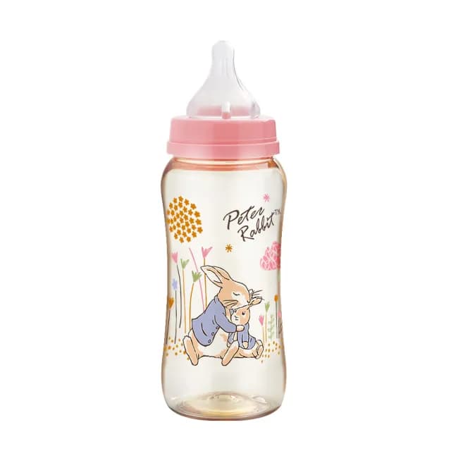 【奇哥官方旗艦】比得兔PPSU寬口奶瓶-360ml(2色選擇)