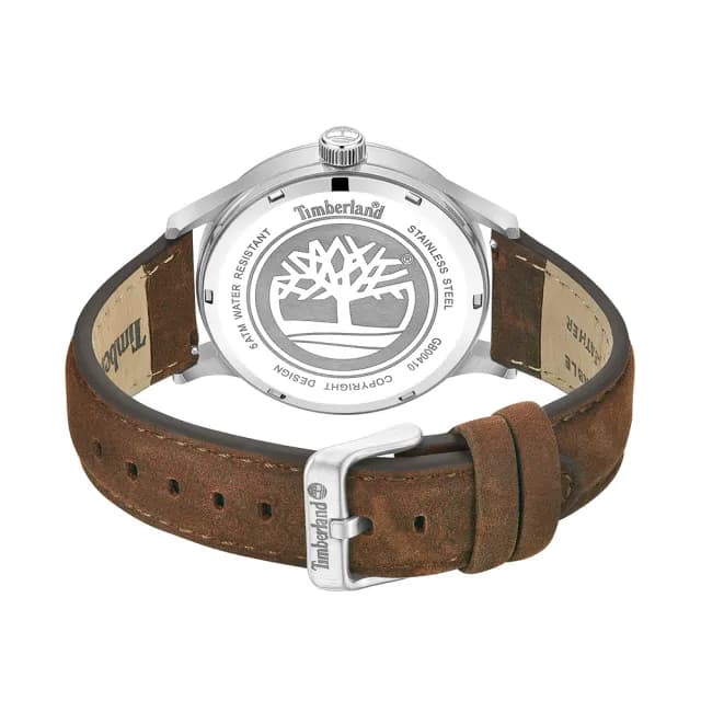【Timberland】天柏嵐 Trumbull 日期大樹手錶-藍/45mm 禮物 送禮 推薦(TDWGB0041005)