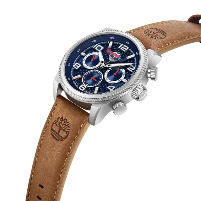 【Timberland】天柏嵐  HENNIKER II 三眼多功能手錶-藍/46mm 禮物 送禮 推薦(TDWGF0028705)