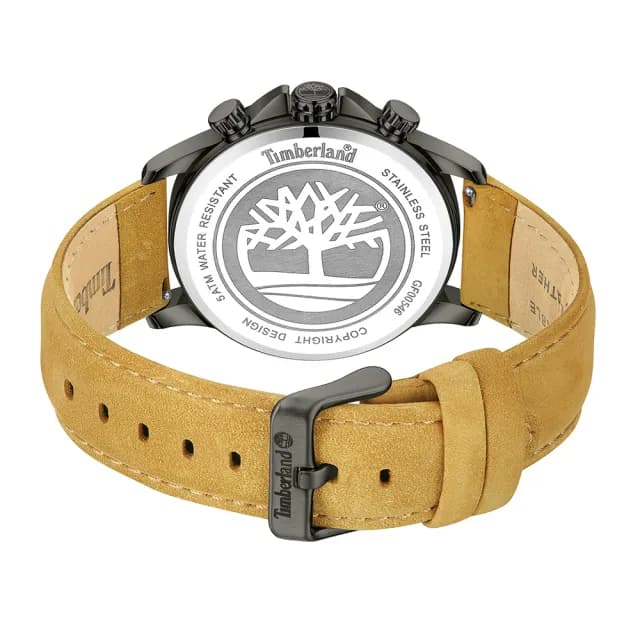 【Timberland】天柏嵐 BERNARDSTON 兩地時間三眼手錶手錶-45mm 禮物 送禮 推薦(TDWGF0054603)