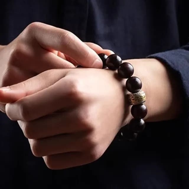 【LEEHER】雙11 手鍊男/沉香/手串/黑曜石/檀木/手鏈/本命佛/菩薩/彌勒佛/地藏王/如來佛祖/男生 