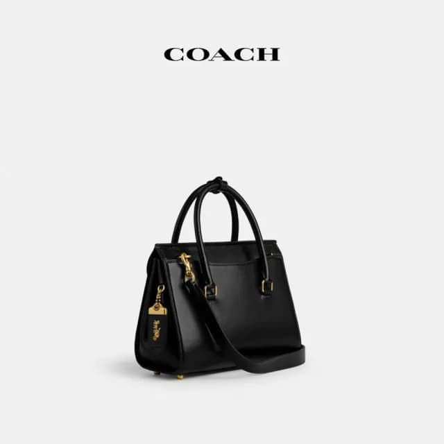 【COACH】蔻馳官方直營 BROOME CARRYALL手袋-B4/黑色(CP119)