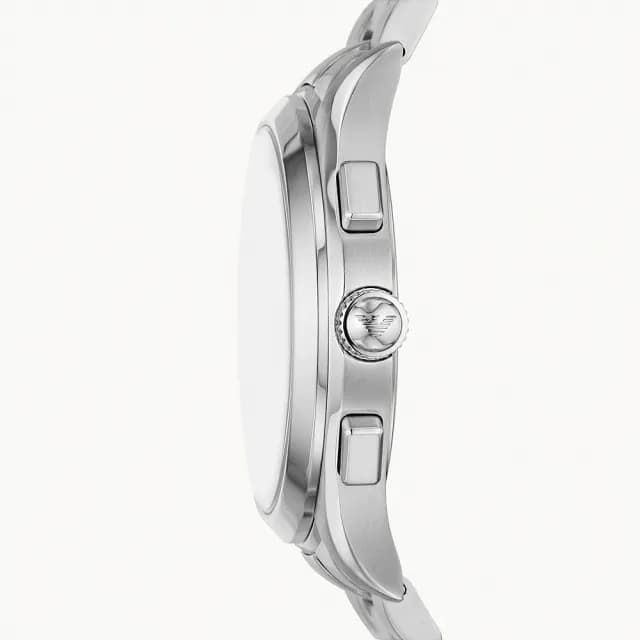 【EMPORIO ARMANI】亞曼尼 紳男計時手錶-42mm 禮物 送禮 推薦(AR11529)
