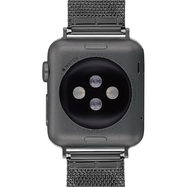 【COACH】Apple Watch 錶帶 38/40/41mm 適用 C字米蘭錶帶-黑色 520禮物 送禮(不含手錶)