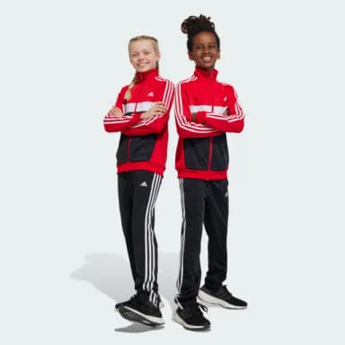 【adidas 愛迪達】ESSENTIALS 運動套裝   童裝 IJ7083