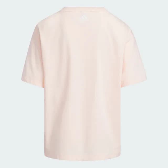 【adidas 愛迪達】短袖上衣  T恤 童裝 IQ0859