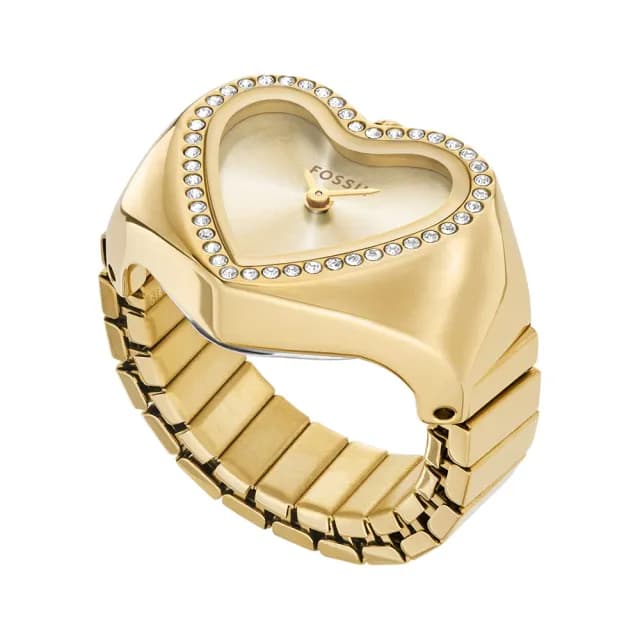 【FOSSIL】Watch Ring 心型手錶戒指 禮物 送禮 推薦(任選一款)
