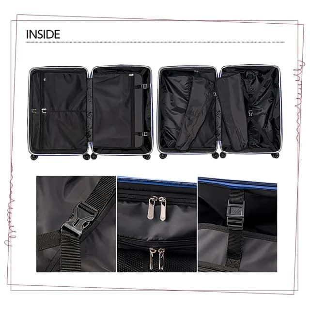 【MAXBOX】極度輕量化 28吋 拉鍊行李箱/旅行箱(多色可選6008A)