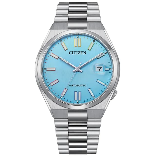 【CITIZEN 星辰】Mechanical 韋禮安廣告配戴 TSUYOSA 復古機械腕錶 七夕 情人節 送禮 推薦(NJ0151-53L)