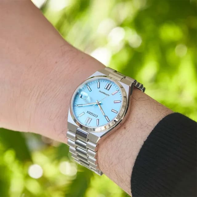 【CITIZEN 星辰】Mechanical 韋禮安廣告配戴 TSUYOSA 復古機械腕錶 七夕 情人節 送禮 推薦(NJ0151-53L)
