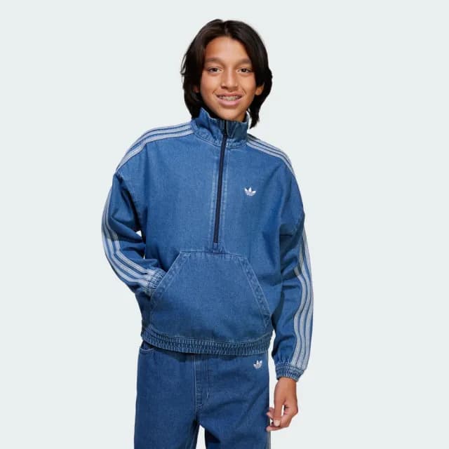 【adidas 愛迪達】牛仔外套 童裝 - Originals JC7878