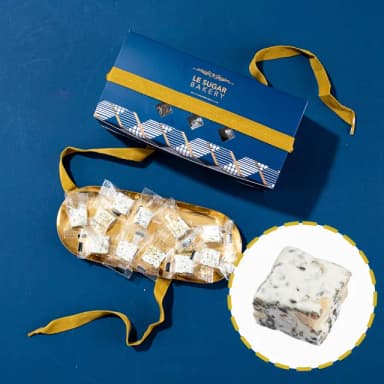 【LeSugar Bakery 樂糖烘焙】經典分享禮盒400g 豆漿芝麻核桃牛軋糖(不黏牙 春節中秋端午送禮 三節禮盒)