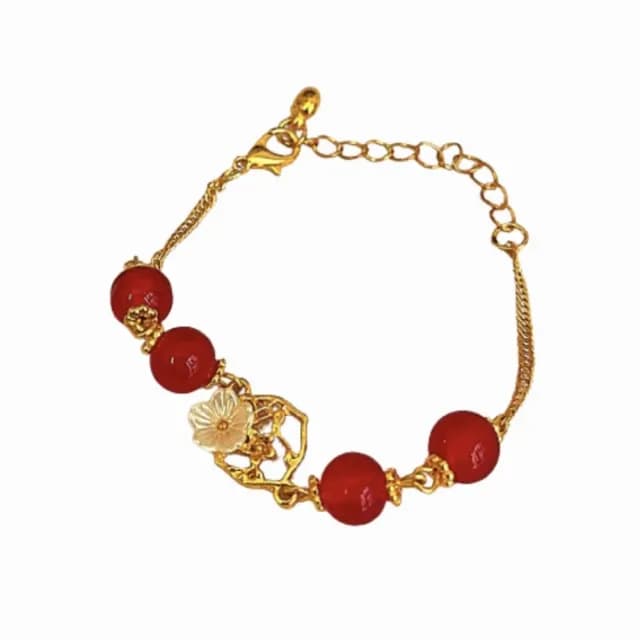 【DESIGN】紅袖招財串珠手鍊(招財魅力禮物)
