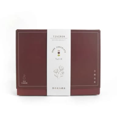 【日初良食】買三送一Tulip黑巧克力禮盒24片/盒(72%焦磷酸鐵巧克力 情人節送禮)