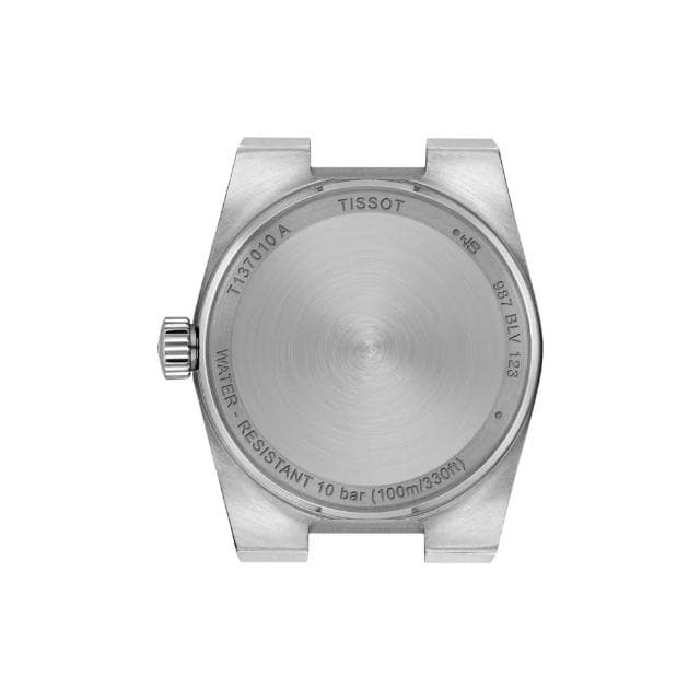 【TISSOT 天梭】PRX系列 1970復刻 復古珍珠貝腕錶 母親節 禮物 推薦(T1370102111100)