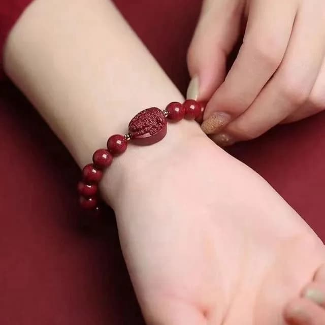 【LEESA】情人節禮物 本命佛手鍊\八大守護神\十二生肖\硃砂手鍊\本命佛\避邪手鍊\保平安\防小人\招財手鍊\1