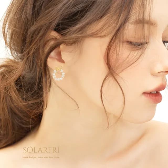 【SOLARFRi】耳夾式耳環｜無耳洞專用親膚材質配戴舒適 附品牌禮盒包裝(閨蜜情人女友母親老婆禮物)